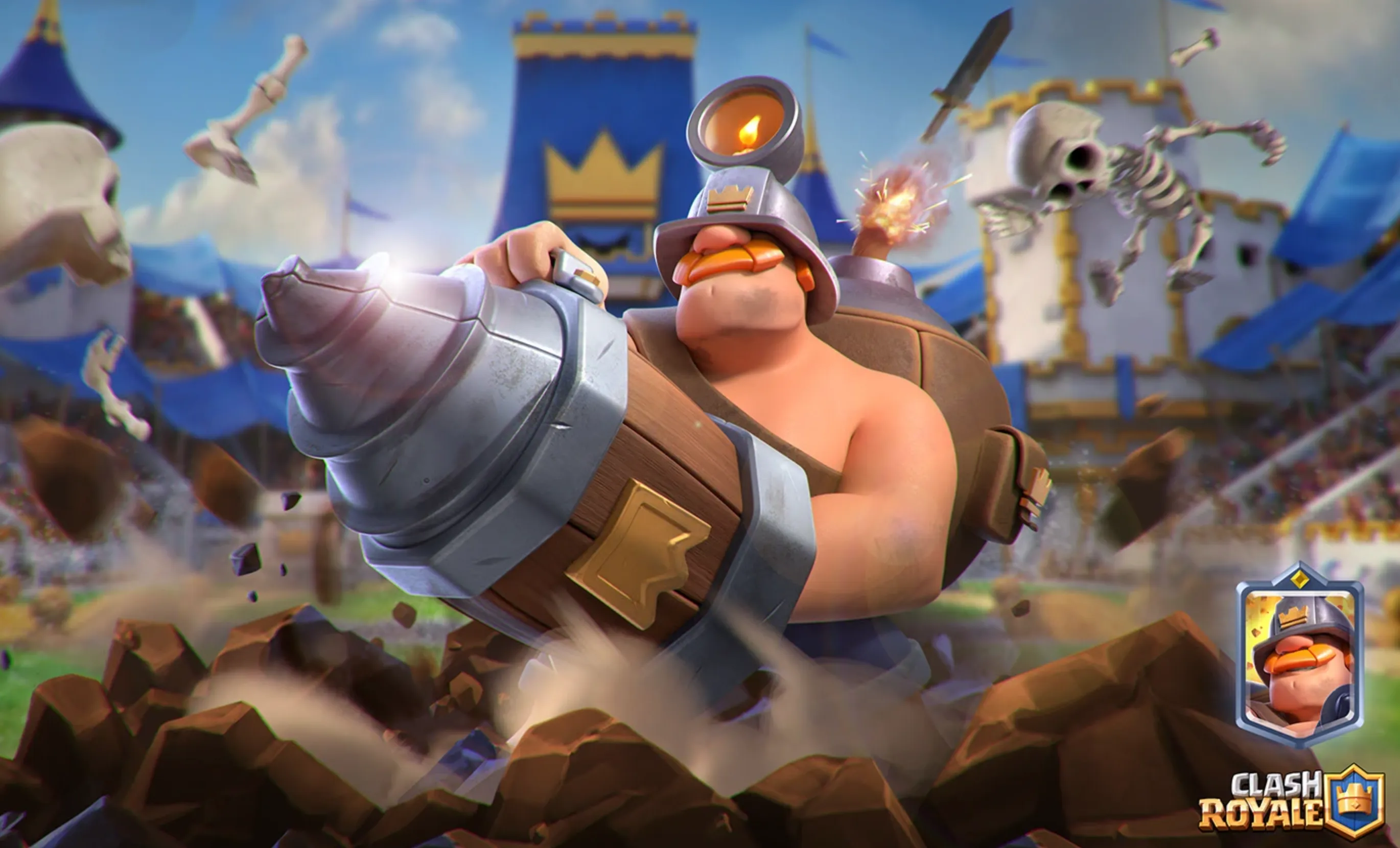 Mighty Miner clash royale